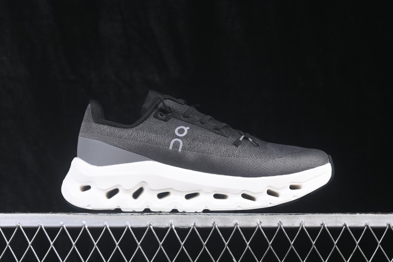 On Cloudtilt Comfortable Slip-Resistant Low-Top Casual Urban Commute Running Shoes - Black Asphalt