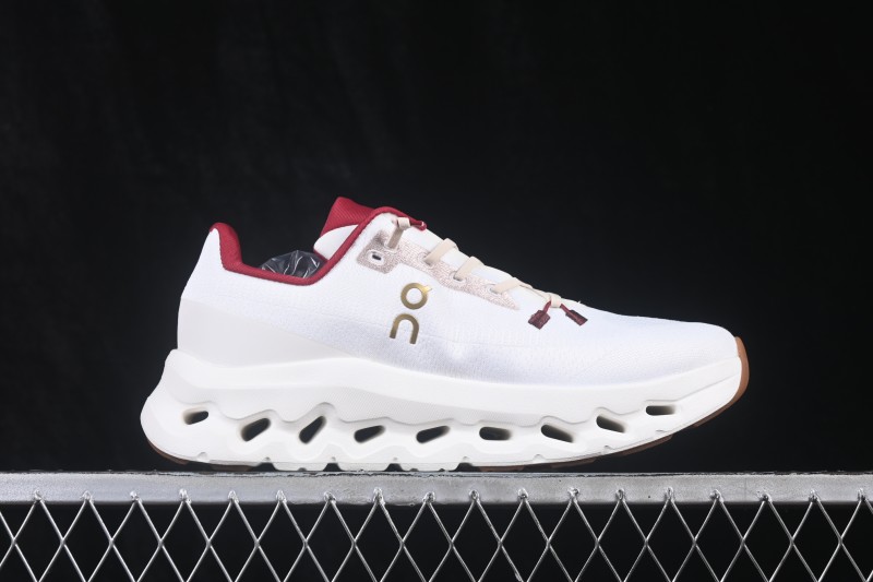 On Cloudtilt Snake Year Limited Edition Comfortable Anti-Slip Low-Top Urban Commuter Running Shoes White Red