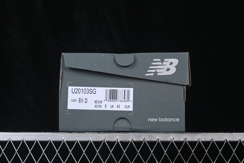 New Balance 2010 Retro Running Shoes with Suede and Mesh Upper - U20103SG