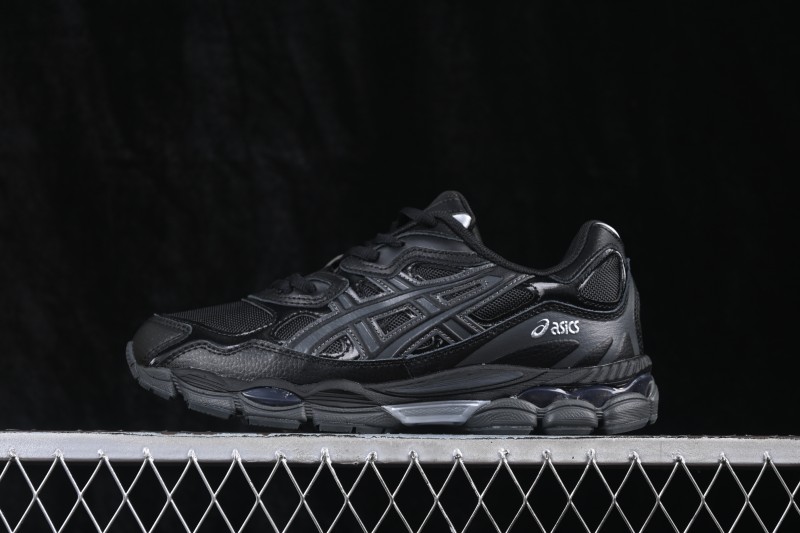 Asics Gel-NYC Retro Running Shoes with Breathable Mesh and Suede Upper - 1203A280-003