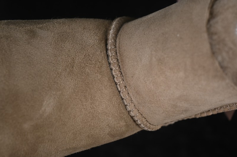 UGG Mini Bailey Button II Bowknot Mid-Calf Outdoor Snow Boots - 1016501