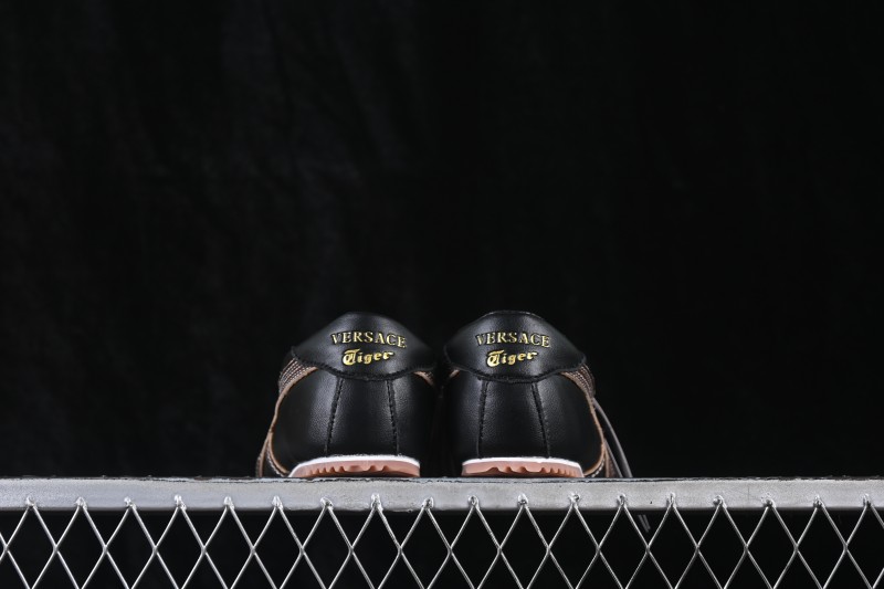 Versace x Onitsuka Tiger Tai-Chi Sakura Low-Top Casual Sneakers with Heritage Design - G.C3