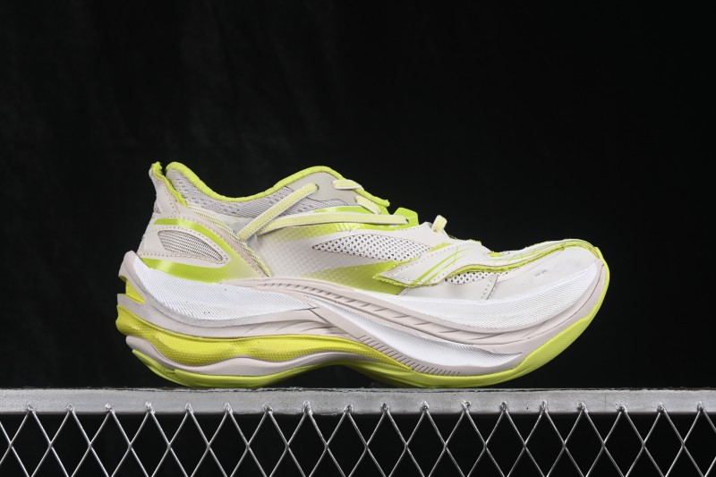 Balenciaga Jet Embossed Round-Toe Chunky Low-Top Dad Sneakers with Textured Print - WMRTN9197