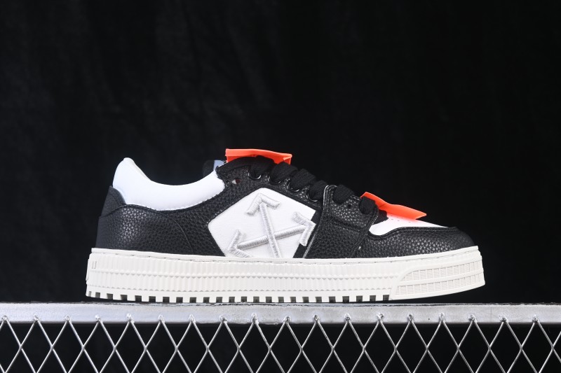 Off-White 3.0 Court Round-Toe Lace-Up Low-Top Casual Skate Shoes - AJD4