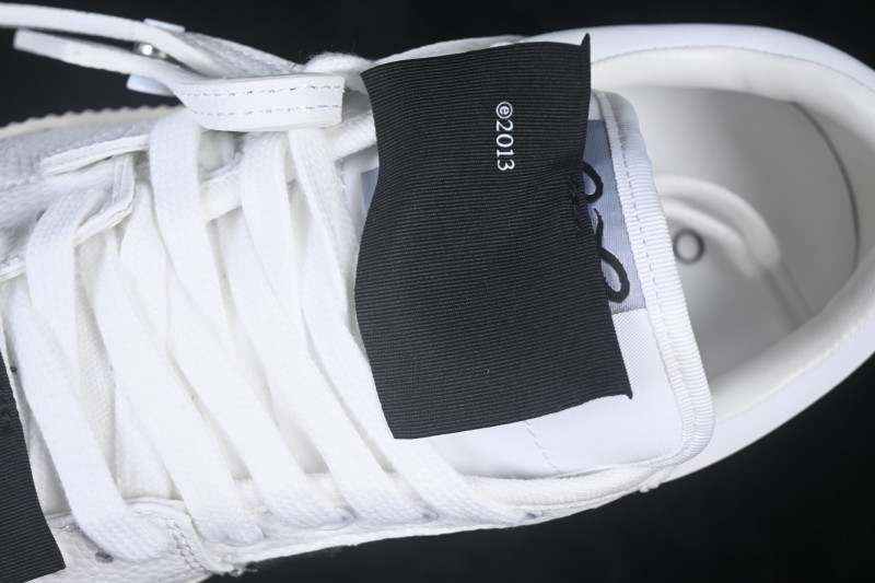 Off-White 3.0 Court Round-Toe Lace-Up Low-Top Casual Skate Shoes - AJF6