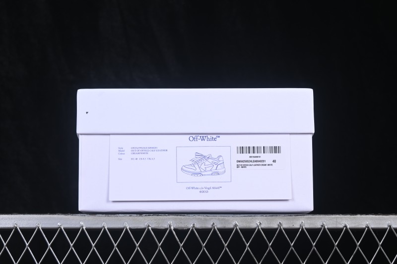 Off-White Out Of Office Low-Top Fashion Skateboarding Shoes - WME5