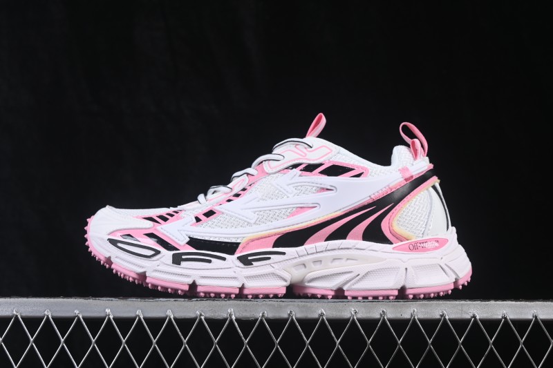 Off-White c/o Virgil Abloh Retro Running Shoes with Deconstructed Design - AJF6