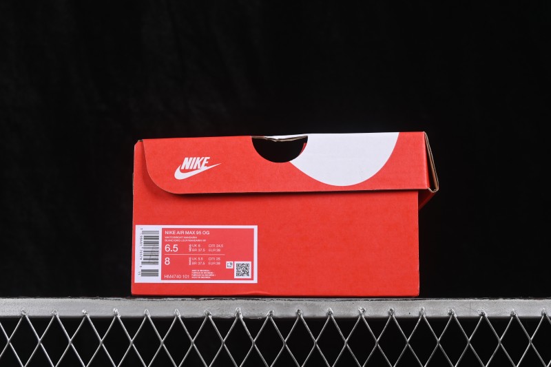Nike Air Max 95 OG Retro Running Shoes with Air Cushioning - HM7410-101