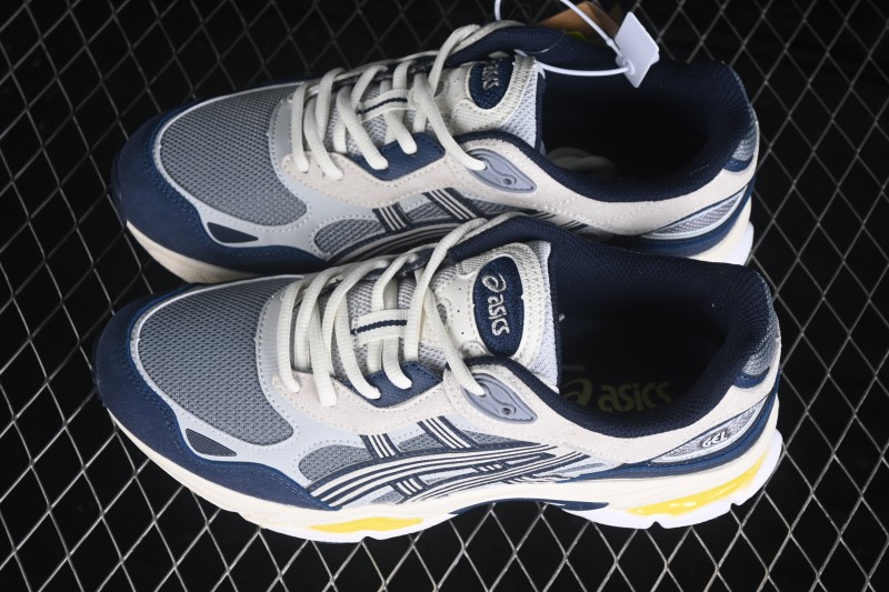 Asics Gel-NYC 2.0 Retro Running Shoes with Breathable Mesh and Suede Upper - 1203A895-020
