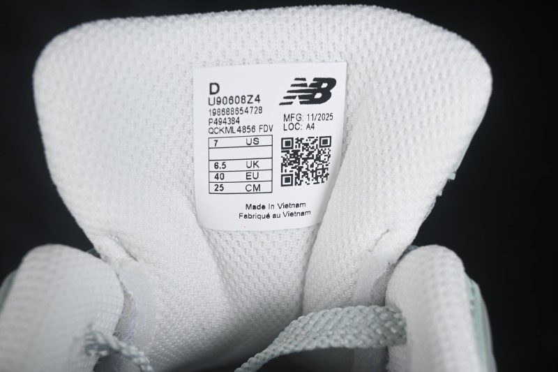 New Balance 9060 Retro Running Shoes with ABZORB Cushioning and Suede Overlays - U90608Z4