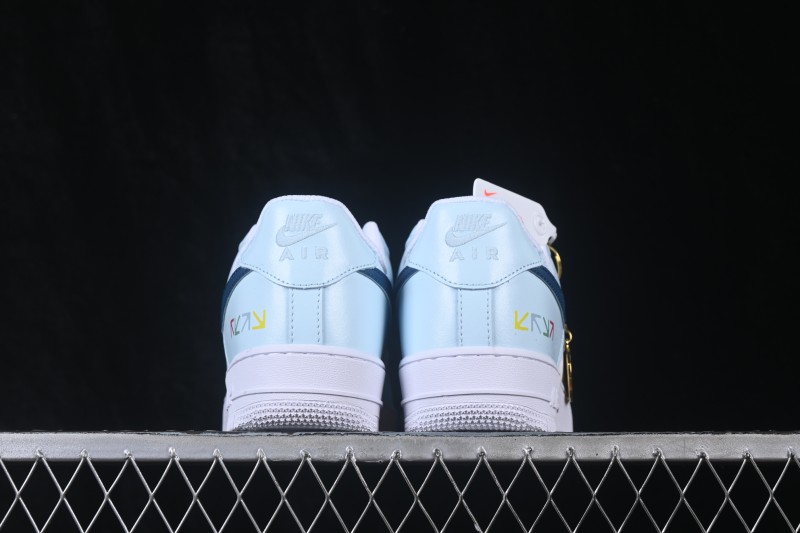 Nike Air Force 1 '07 Low Casual Sneakers with Full-Length Air Cushion - HV2511-100