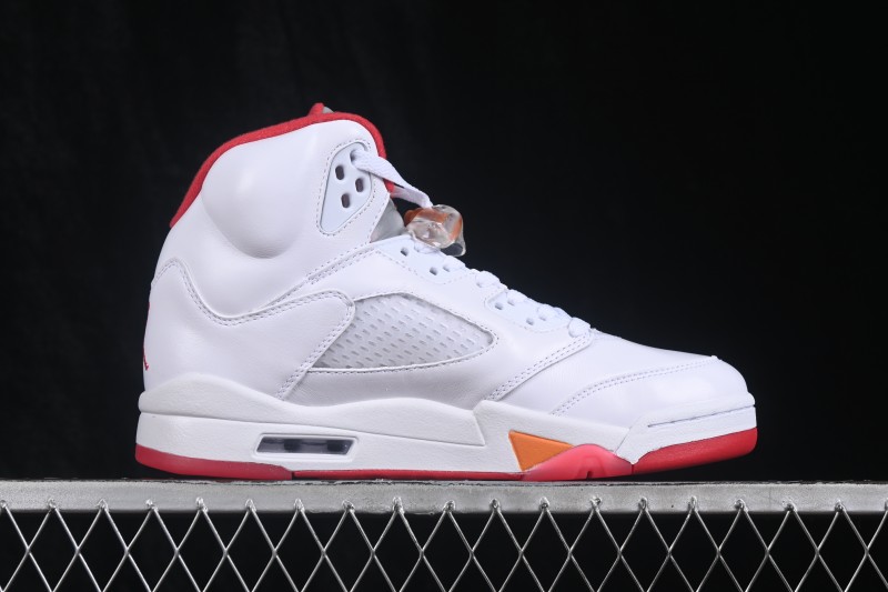 Air Jordan 5 Retro Sunset AJ5 White Orange Red IV5678-102