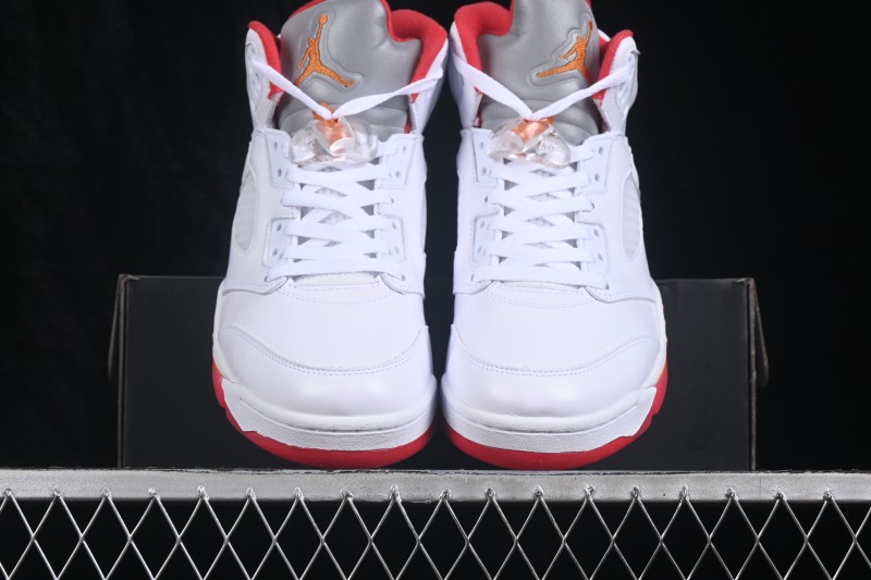 Air Jordan 5 Retro Sunset AJ5 White Orange Red IV5678-102