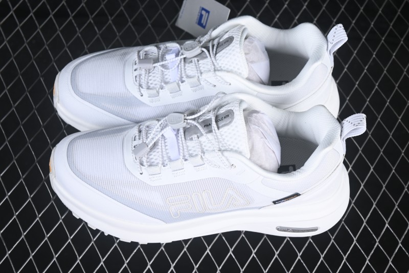 Fila Nuvole 4 Run Fashion Simple Classic Versatile Thick Sole Cushioning Breathable Rebound Running Shoes - A12M621205FBW