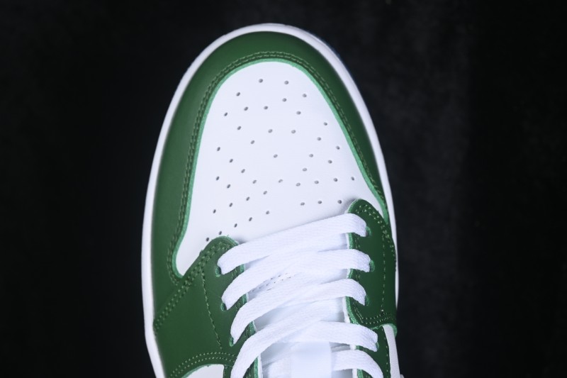 Air Jordan 1 Low AJ1 Olive Green White Low-Top Retro Cultural Basketball Shoes - DD9315-300