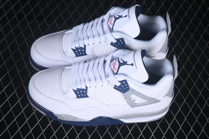 Nike Air Jordan 4 Retro Midnight Navy Basketball Shoes - DH6927-140