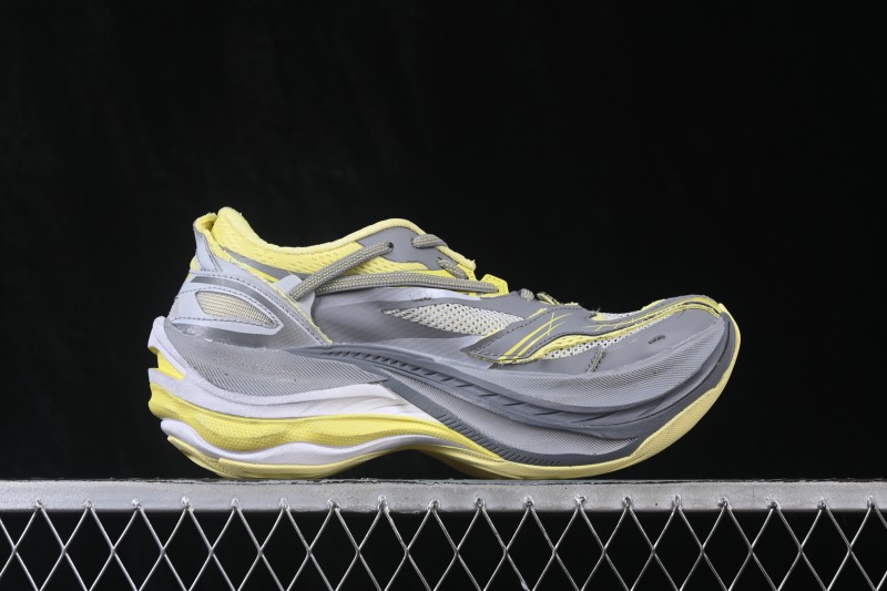Balenciaga Jet Paris Embossed Print Round Toe Thick Sole Low Top Dad Shoes WMRTN1197