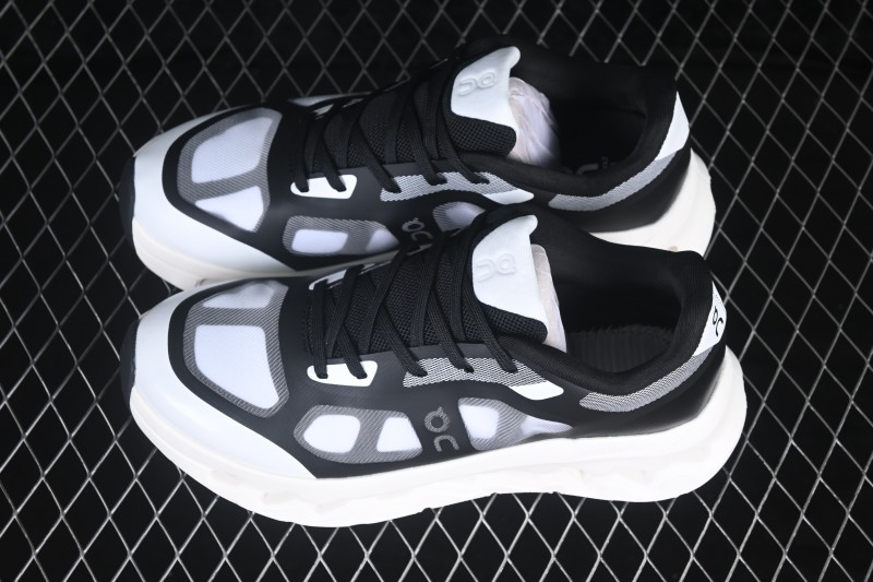 On Cloudtilt Comfortable Anti-Slip Durable Low-Top Casual City Commuting Running Shoes - Black White