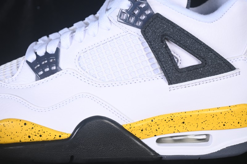 Air Jordan 4 Retro Tour Yellow White Yellow Sneakers - IO2463-102