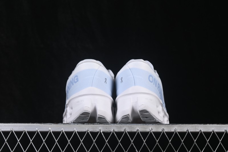 On Cloudmonster 3 Comfort Anti-Slip Wear-Resistant Cushioned Running Shoes - 3WG10030664 White Frost