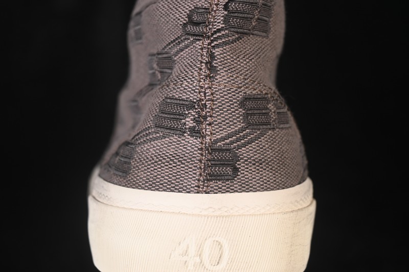 Balenciaga Paris Low Top Distressed Lace-Up Fashion Sneakers - W1RH50216