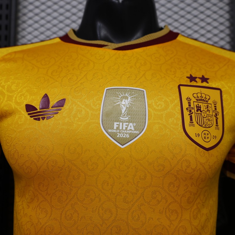 Player Version 26/27 Spain Special Edition Yellow 2 Stars Jersey