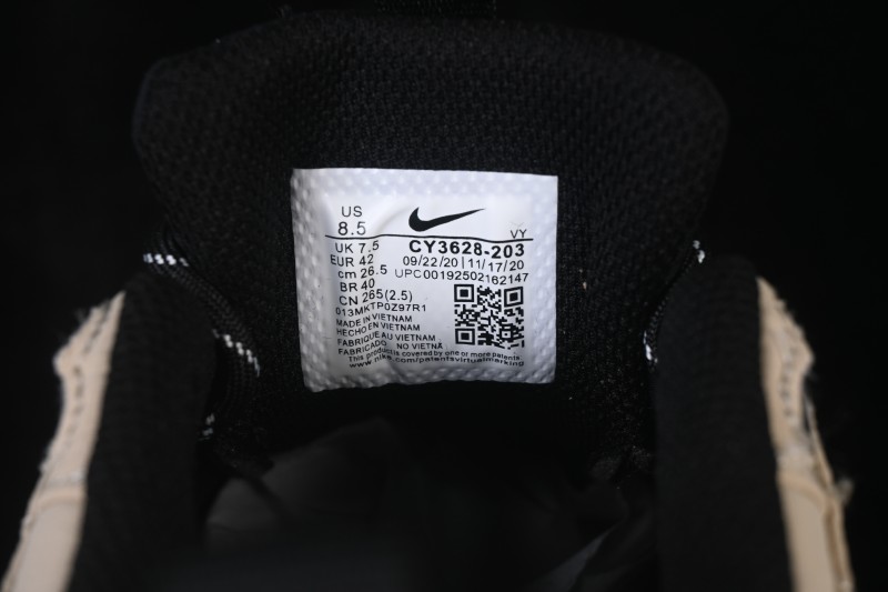 Nike Air Max 1 Retro Running Shoes with Half-Sole Air Cushion - CY3628-203