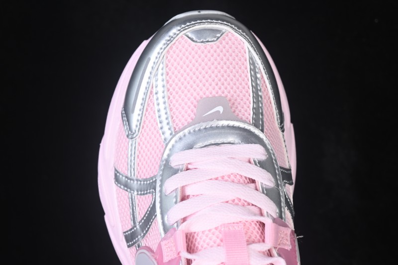 Nike V2K Run Retro Low-Top Running Shoes with Cushioning and Anti-Slip - FD0736-107