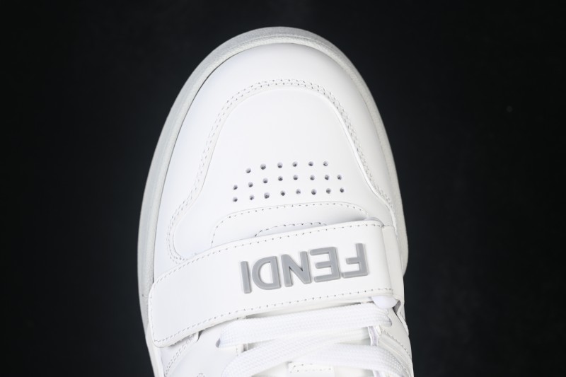 Fendi Match Round Toe Thick Sole Low-Top Casual Sneakers - AHH2F1FHS