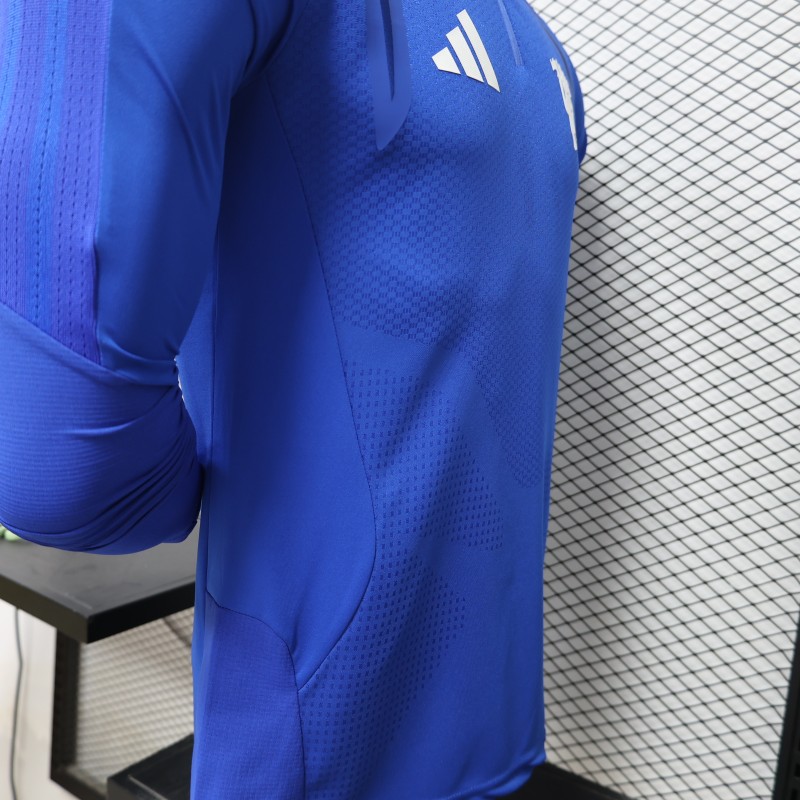 Player Version 26/27 Manchester United Blue Long Sleeve Jersey