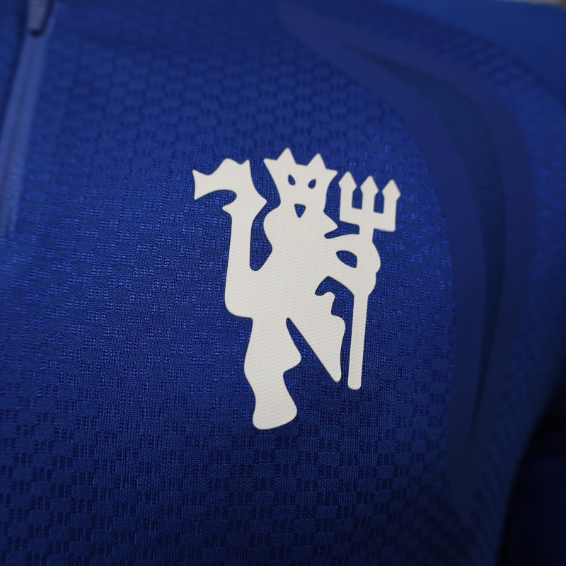 Player Version 26/27 Manchester United Blue Long Sleeve Jersey