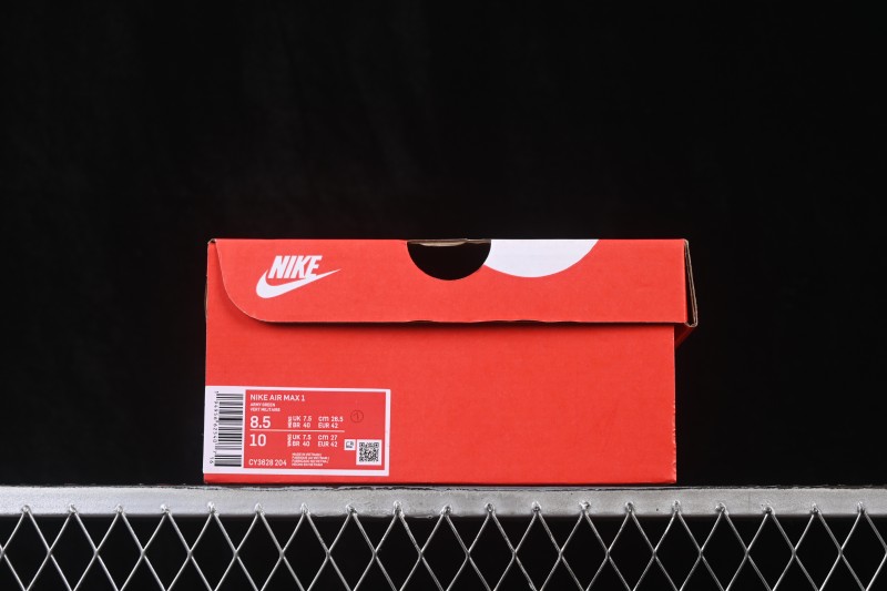 Nike Air Max 1 Retro Running Shoes with Half-Sole Air Cushion - CY3628-204