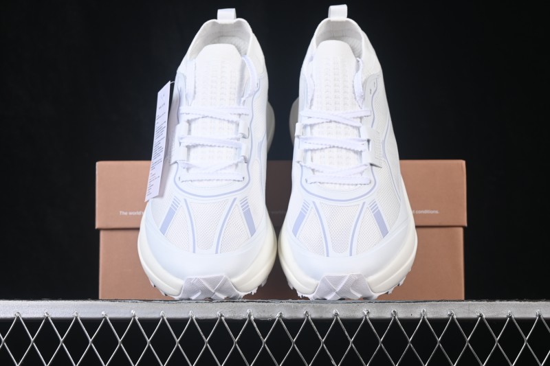 Norda 055 Trendy Stable Strong Durable Anti-Slip Wear-Resistant Trail Running Shoes - Cloud White