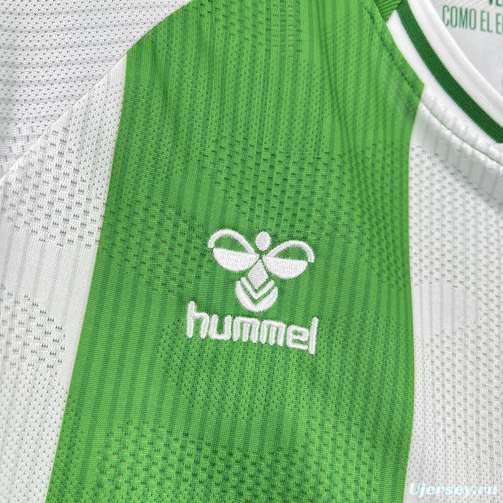 2025/26 Mens Real Betis Home Long Sleeve Jersey