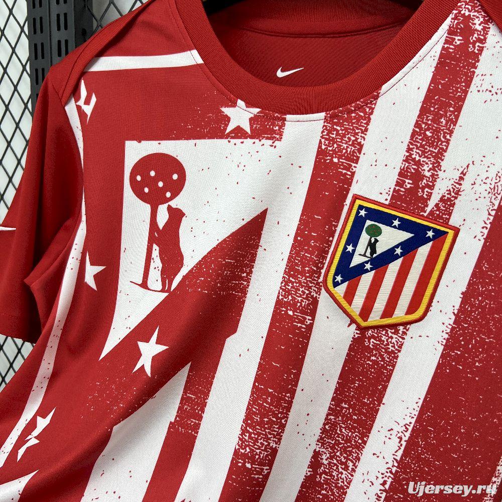 2025/26 Mens Atletico Madrid Pre-Match Jersey