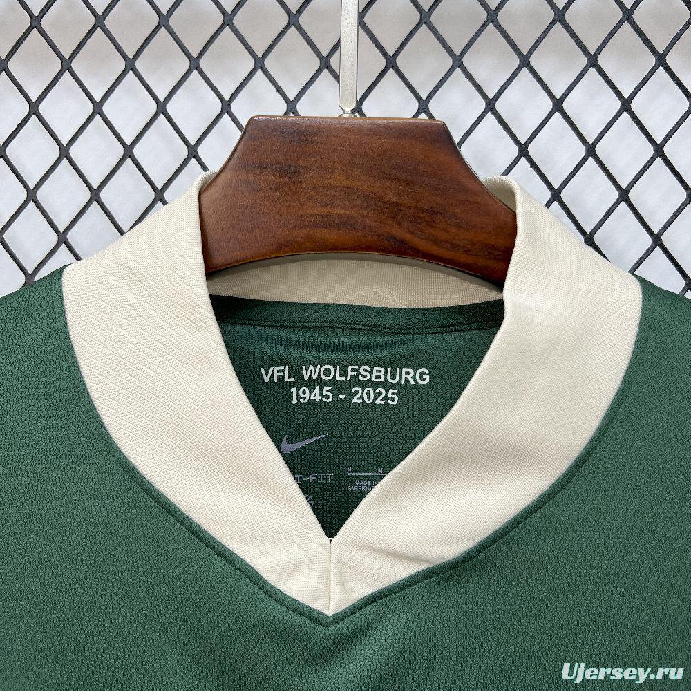 2025/26 Mens Wolfsburg Maillot Stadium Jersey