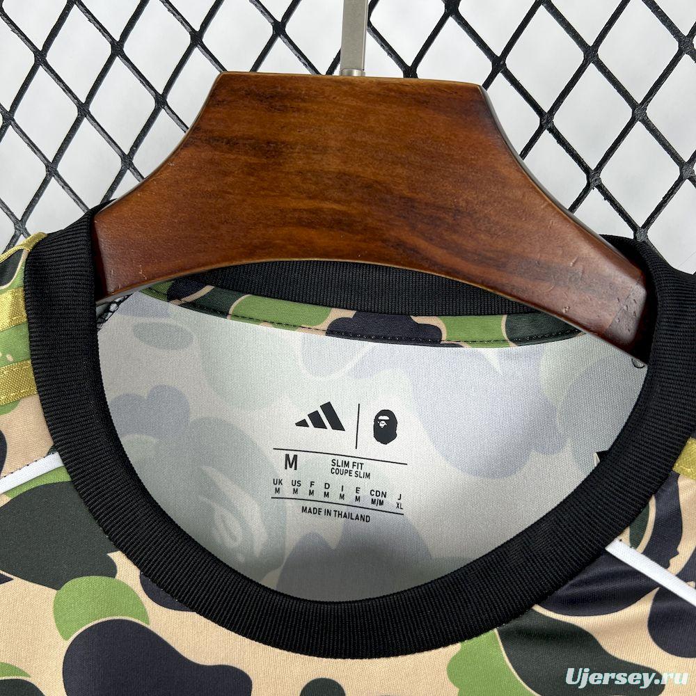2025/26 Mens Adidas X BAPE Camo Jersey