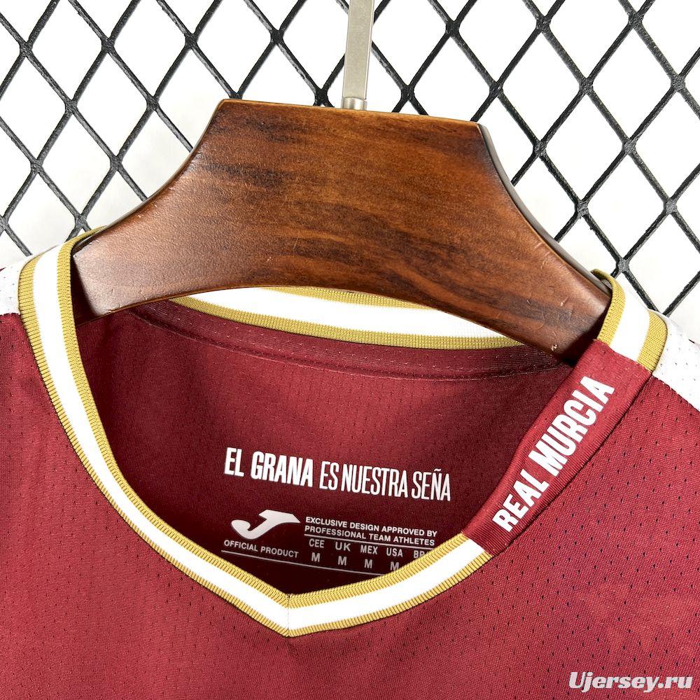 2025/26 Mens Real Murcia Home Jersey