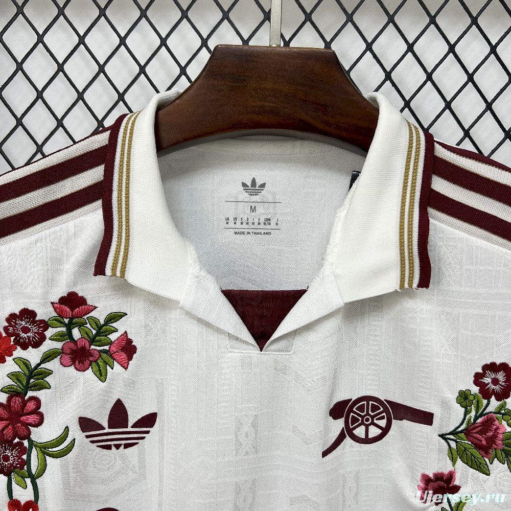 2025/26 Player Version Mens Arsenal Third-Embroidered Jersey