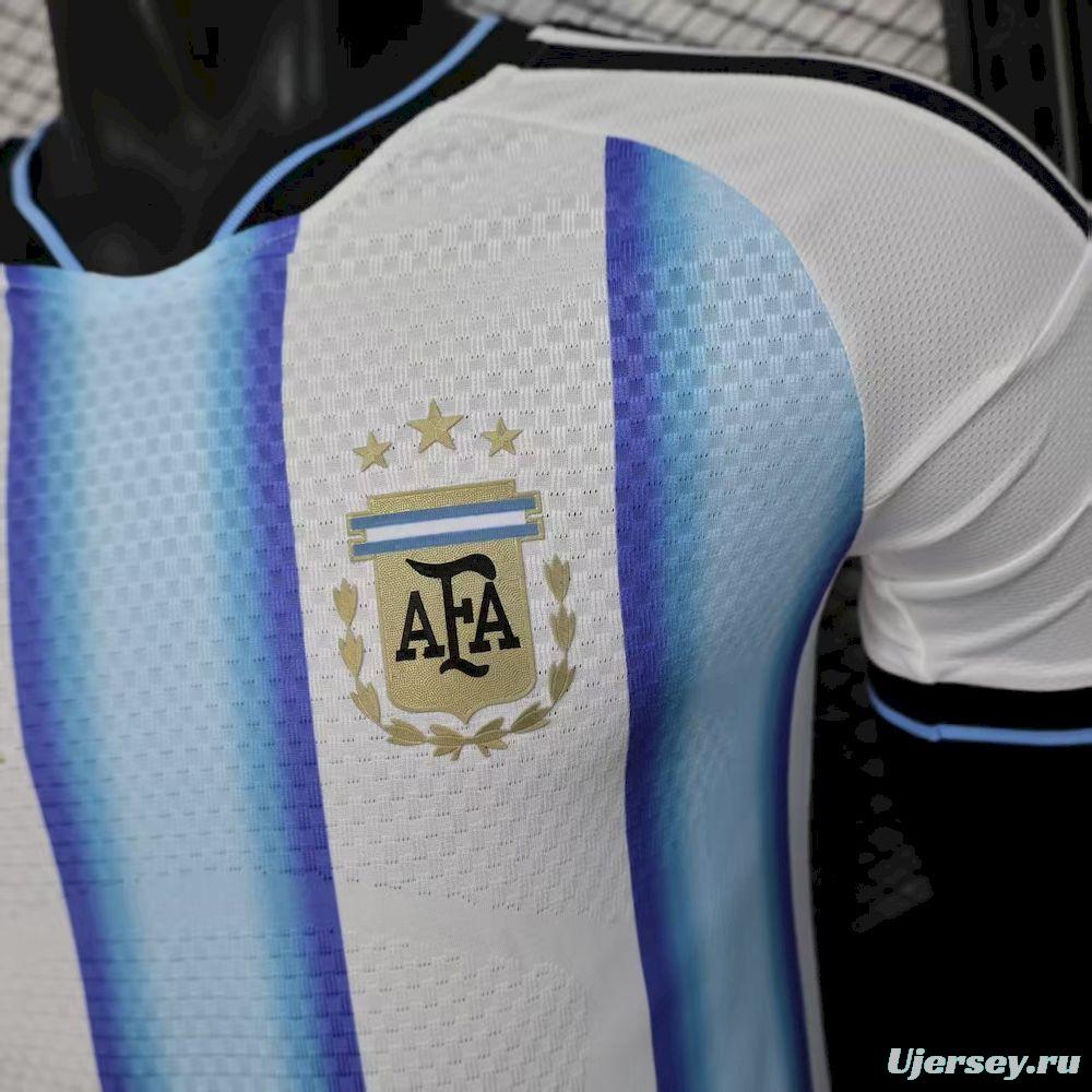 2026 Player Version Mens Argentina World Cup Home Jersey