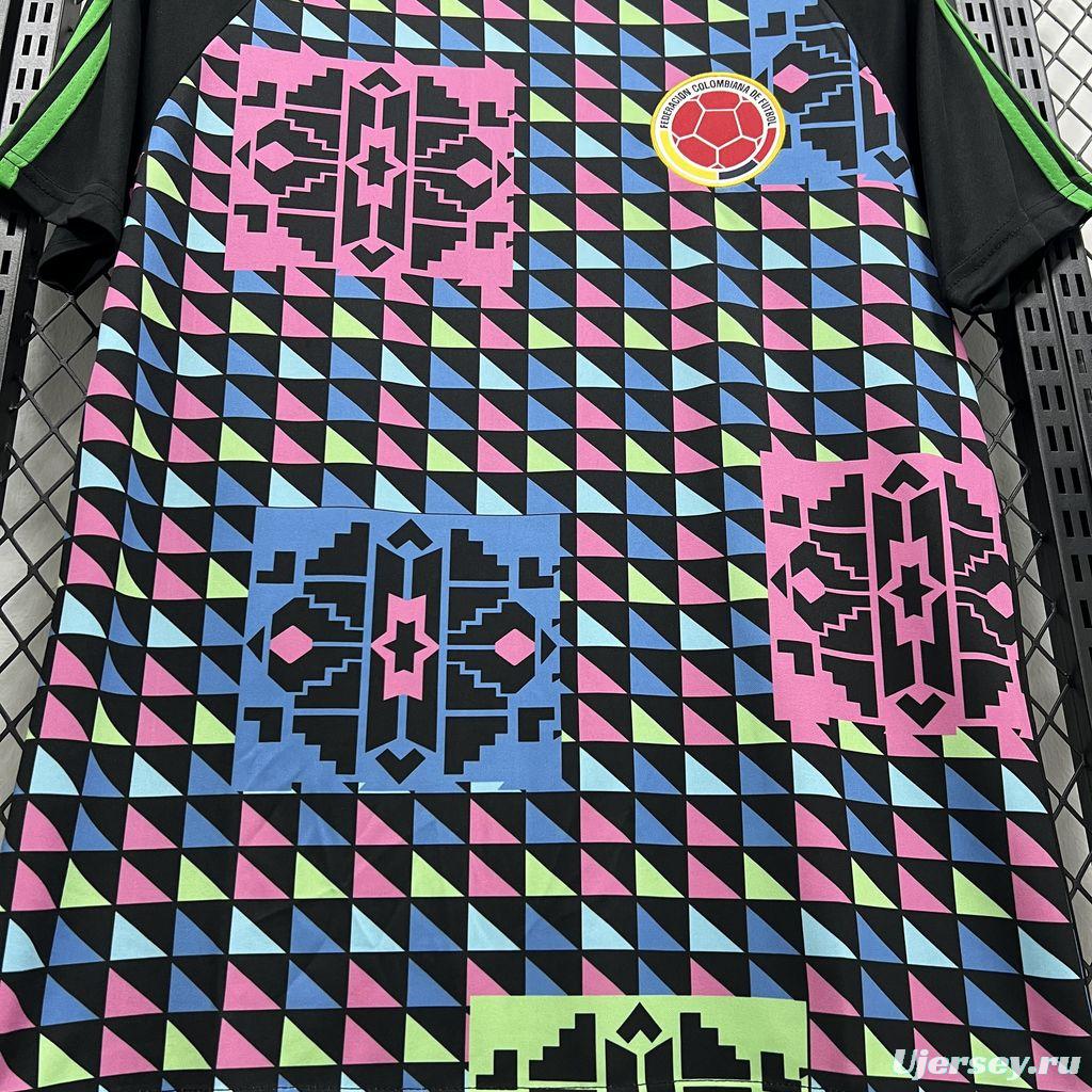 1990 Retro Colombia Goalkeeper Jersey