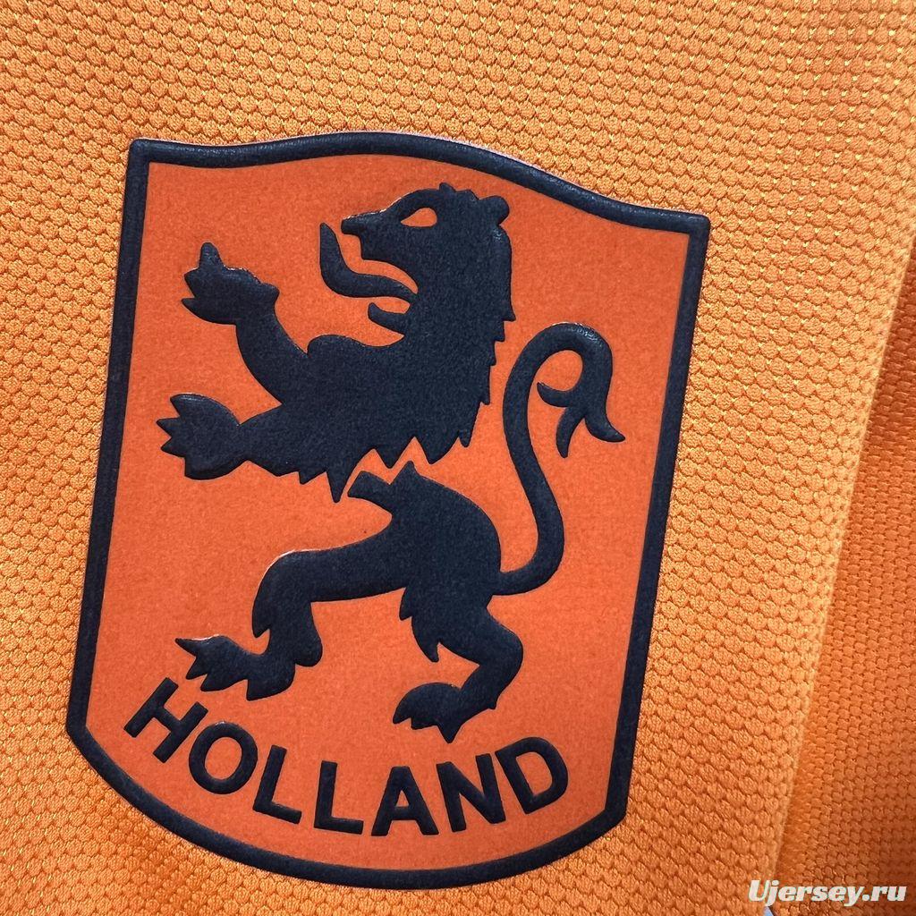 1980 Retro Netherlands Home Jersey