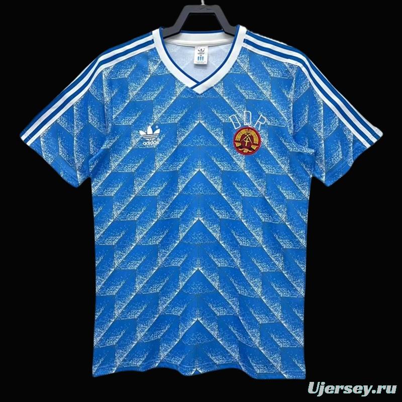 Retro 1988 Germany Away Soccer Jersey