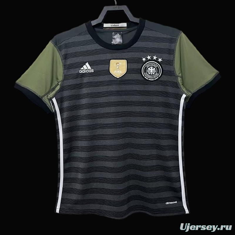 Retro 2016 Germany Away Soccer Jersey