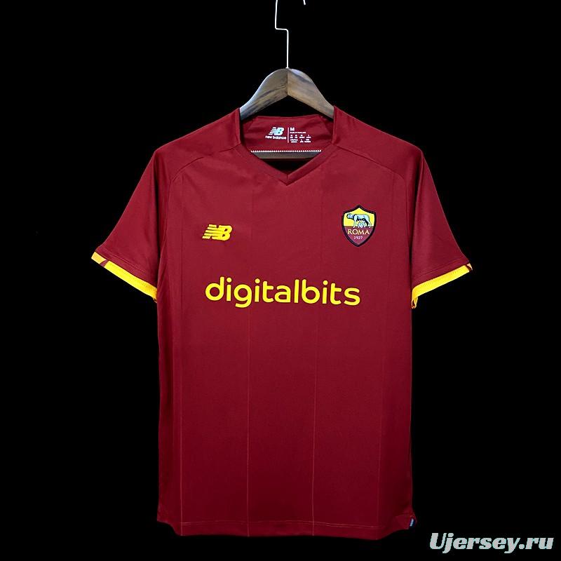 Retro 21/22 AS Roma Home Jersey