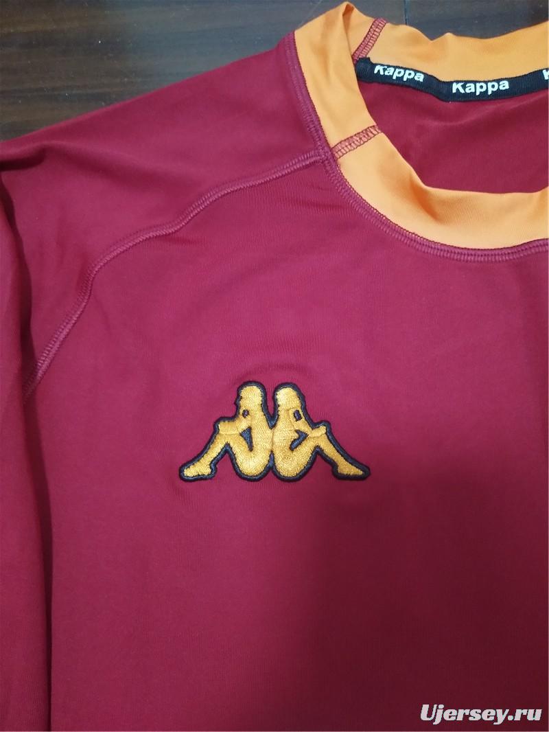 Retro 00/01 AS Roma Home Jersey