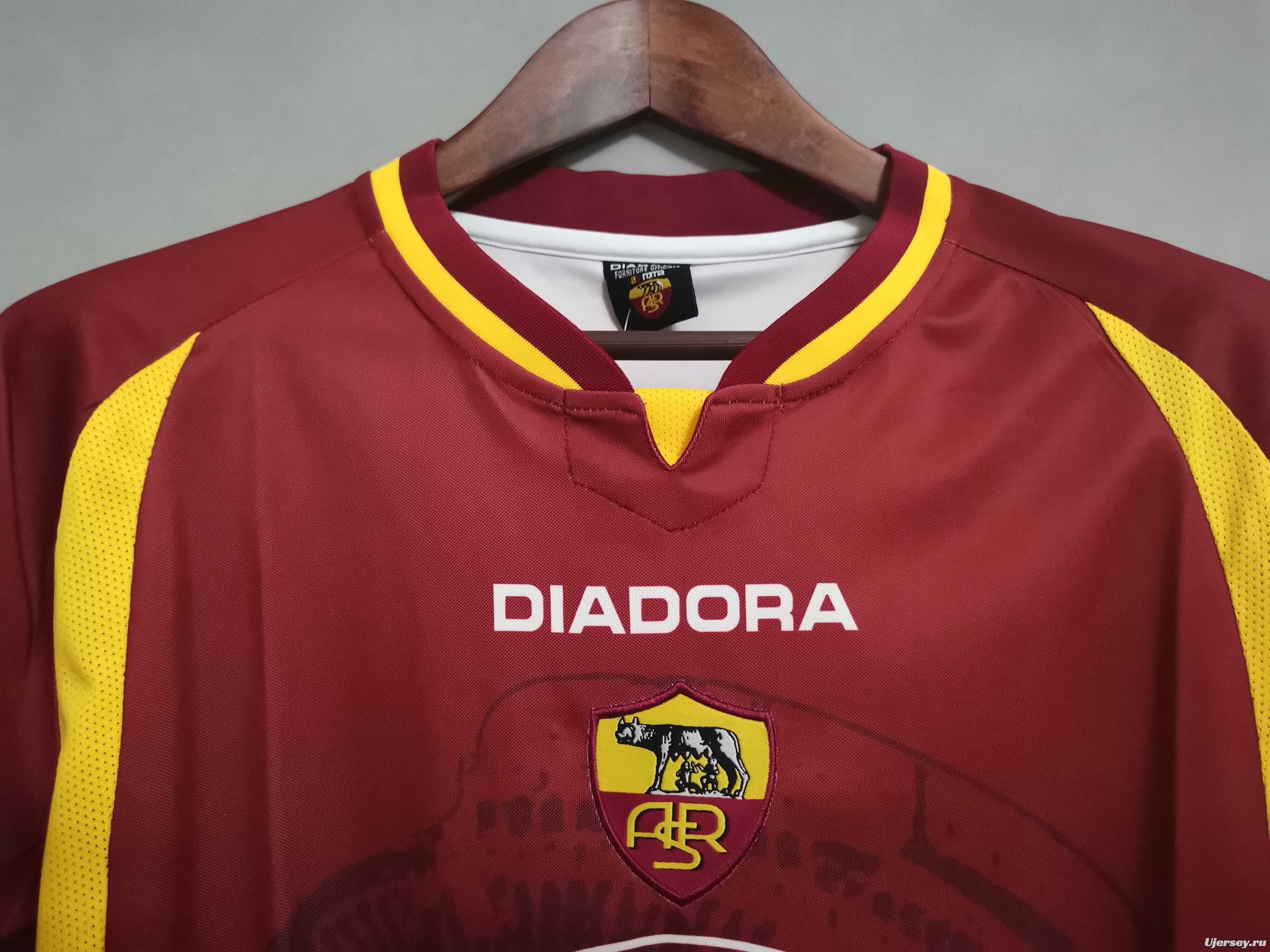 Retro 97 98 Roma Home Jersey