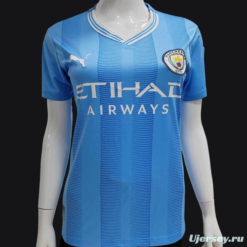 23/24 Women Manchester City Home Jersey