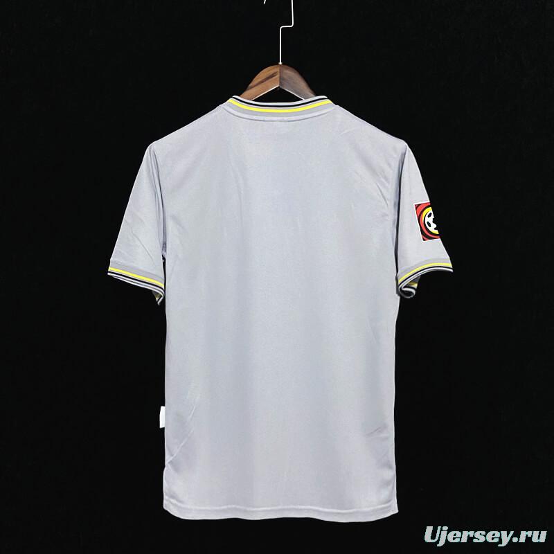 Retro 00/01 Borussia Dortmund Away Grey Jersey