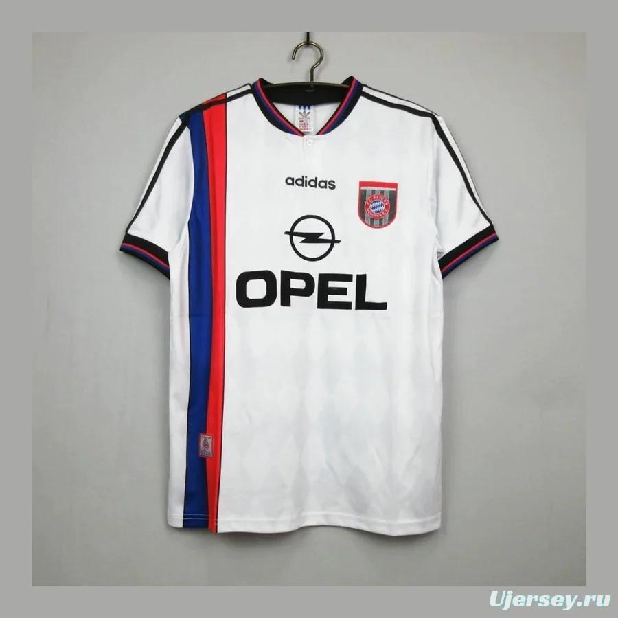 Retro 96/98 Bayern Munich Away White Jersey